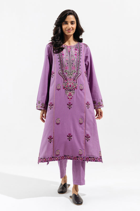 2 PIECE - EMBROIDERED KHADDAR SUIT - ETERNAL JEWEL