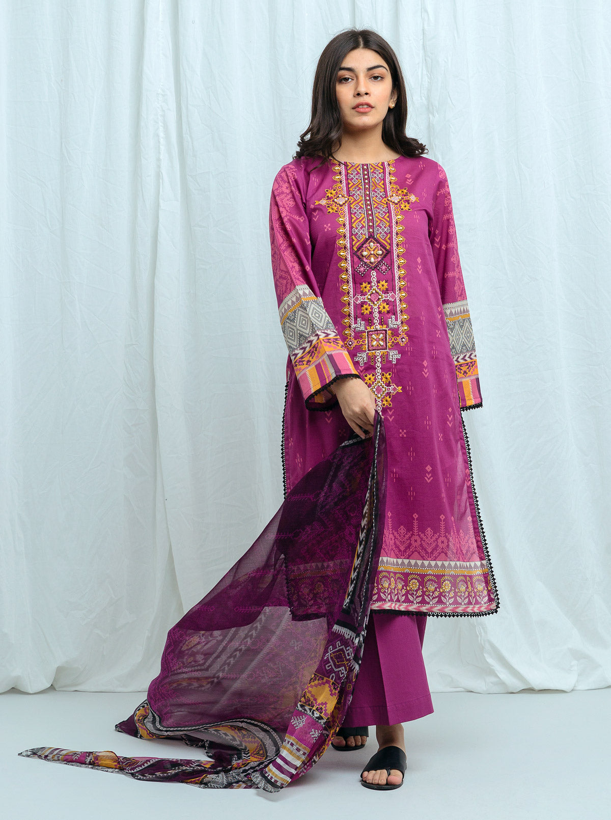 PRISM PLUM-EMBROIDERED-2P