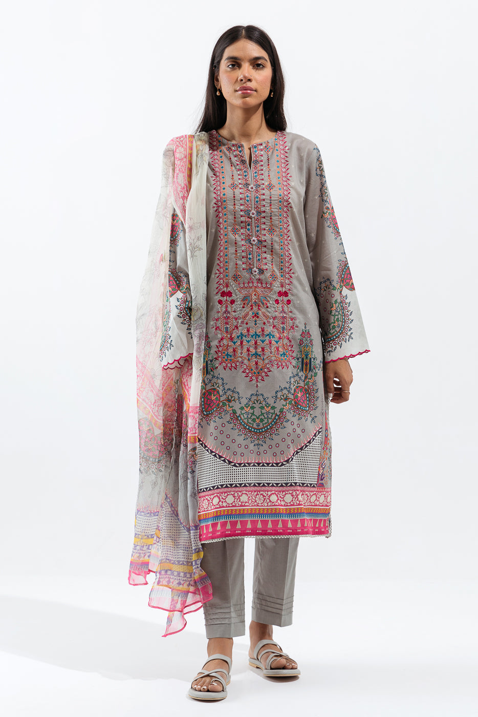 Ethnic Obession-Embroidered-3P