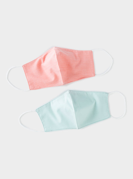 FABRIC FACE MASKS (PACK OF 2)