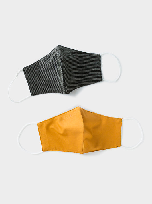 FABRIC FACE MASKS (PACK OF 2)