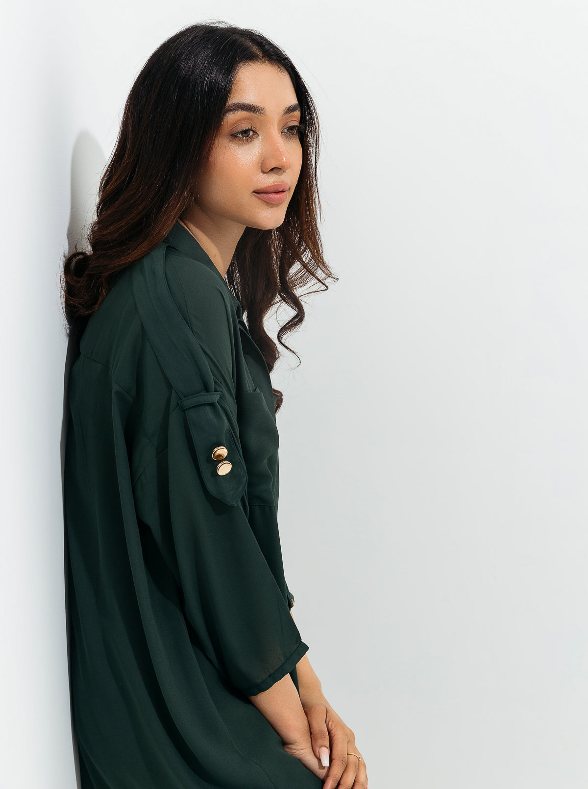 Dark Green Long Tunic