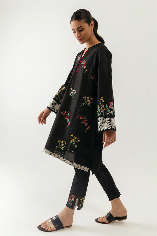 Embroidered Shirt With Pant