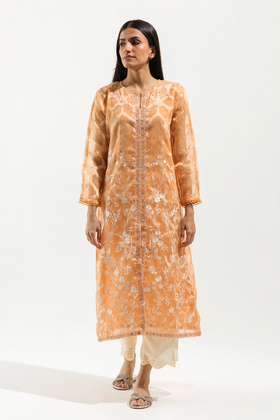 EMBROIDERED JACQUARD SHIRT (LUXURY PRET) - BEECHTREE