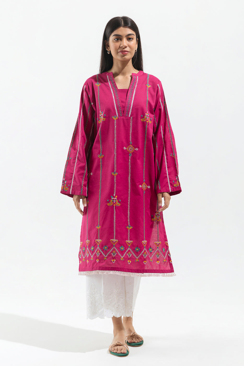 EMBROIDERED LAWN SHIRT (LUXURY PRET)