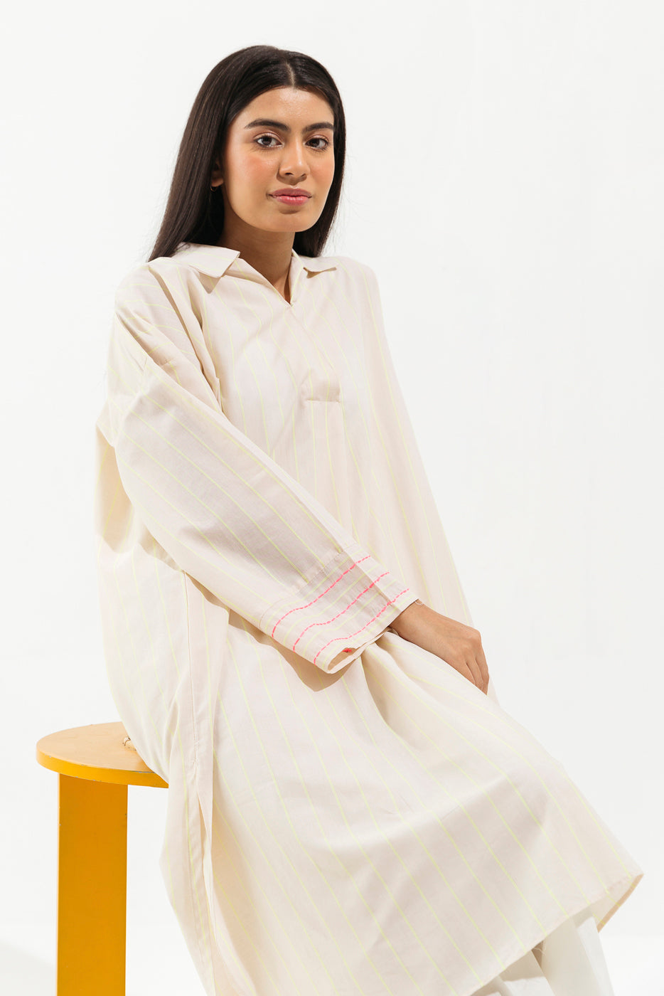 BASIC YARN DYED SHIRT (PRET)