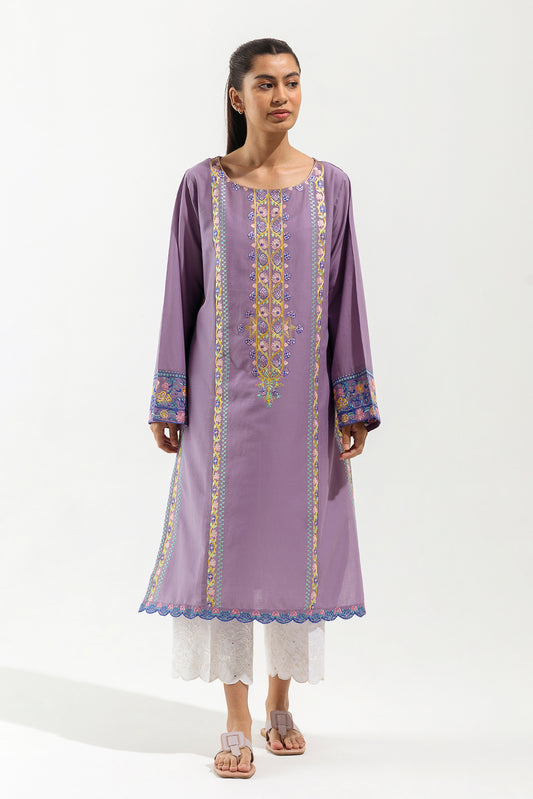 EMBROIDERED LAWN SHIRT(PRET)