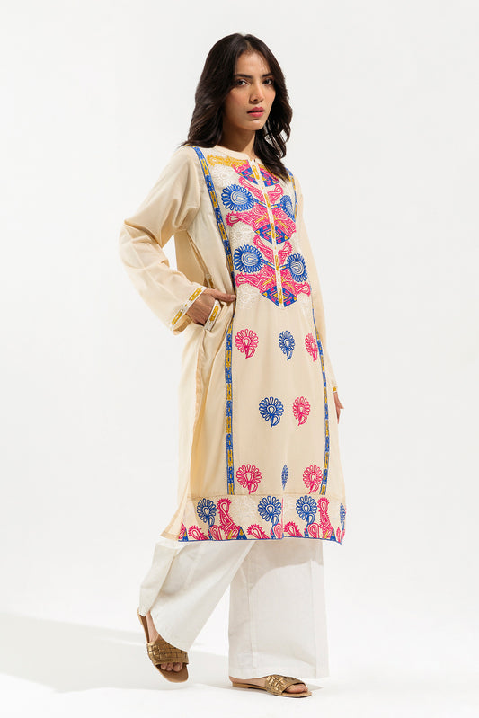 EMBROIDERED LAWN SHIRT (PRET)