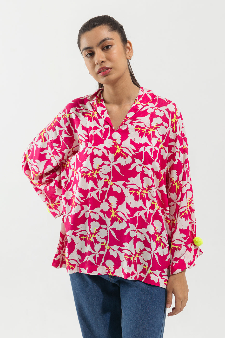 PRINTED LAWN TOP (PRET)