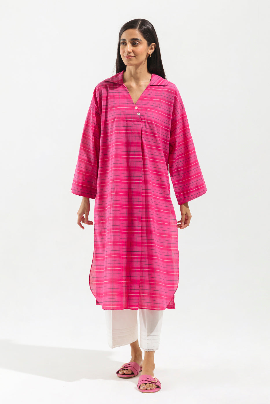 BASIC YARN DYED SHIRT (PRET)