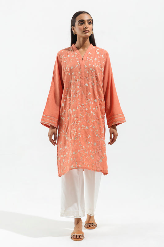 EMBROIDERED LAWN SHIRT(PRET)