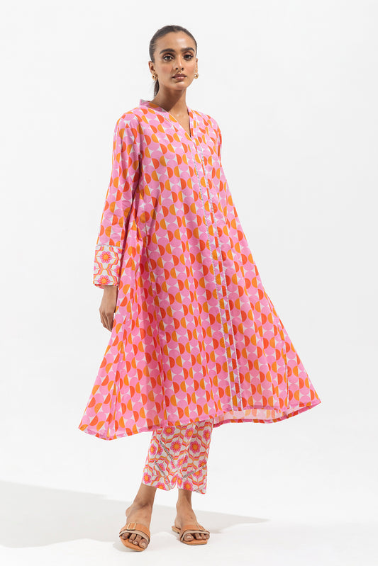 2 PIECE PRINTED LAWN SUIT (PRET)