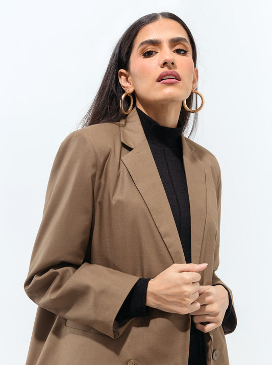 Oversized Double Breasted Blazer