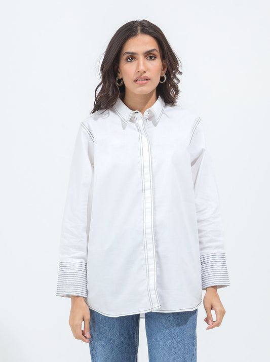 BASIC YARN DYED SHIRT (PRET)