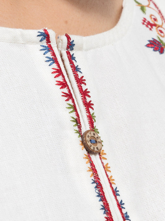 EMBROIDERED SHIRT WITH PANT