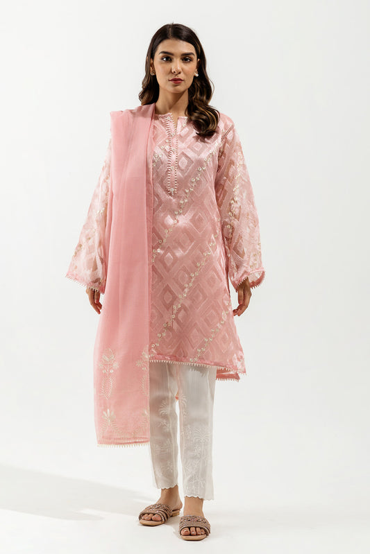 PRINTED SHIRT WITH DUPATTA