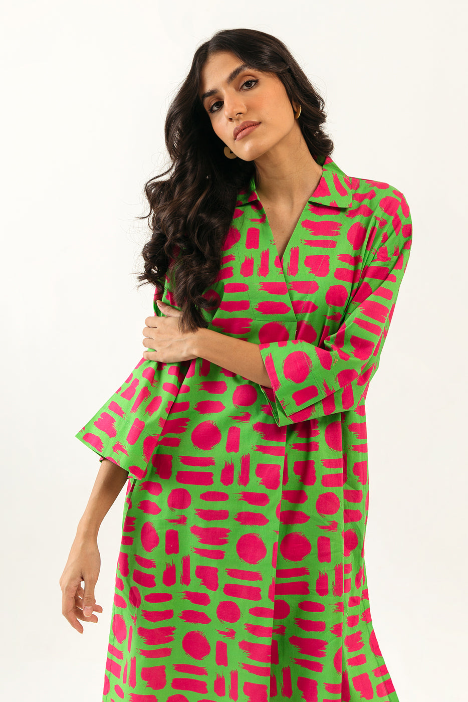 BASIC CAMBRIC SHIRT (PRET)