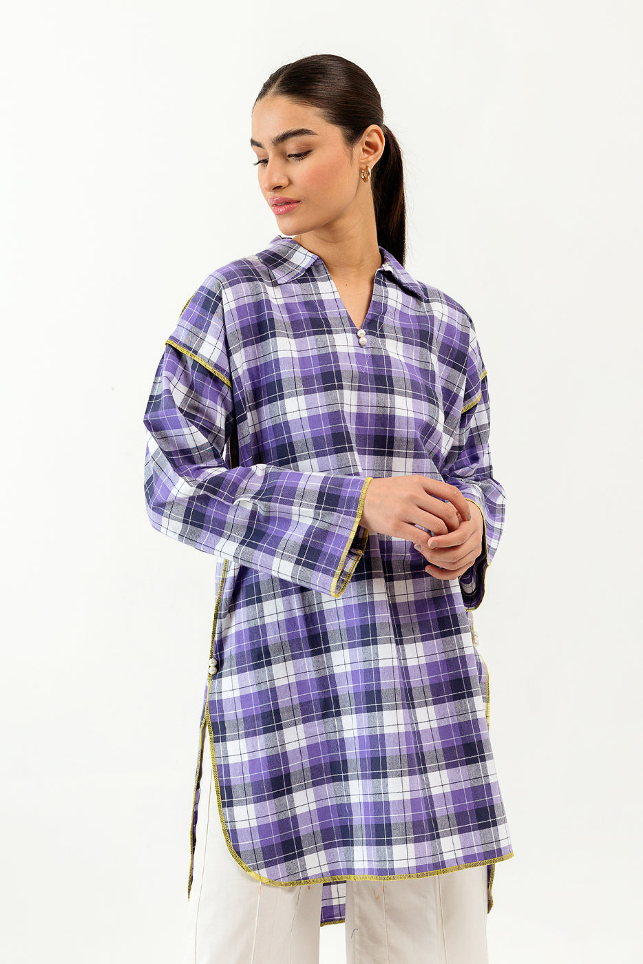 BASIC YARN DYED SHIRT (PRET)