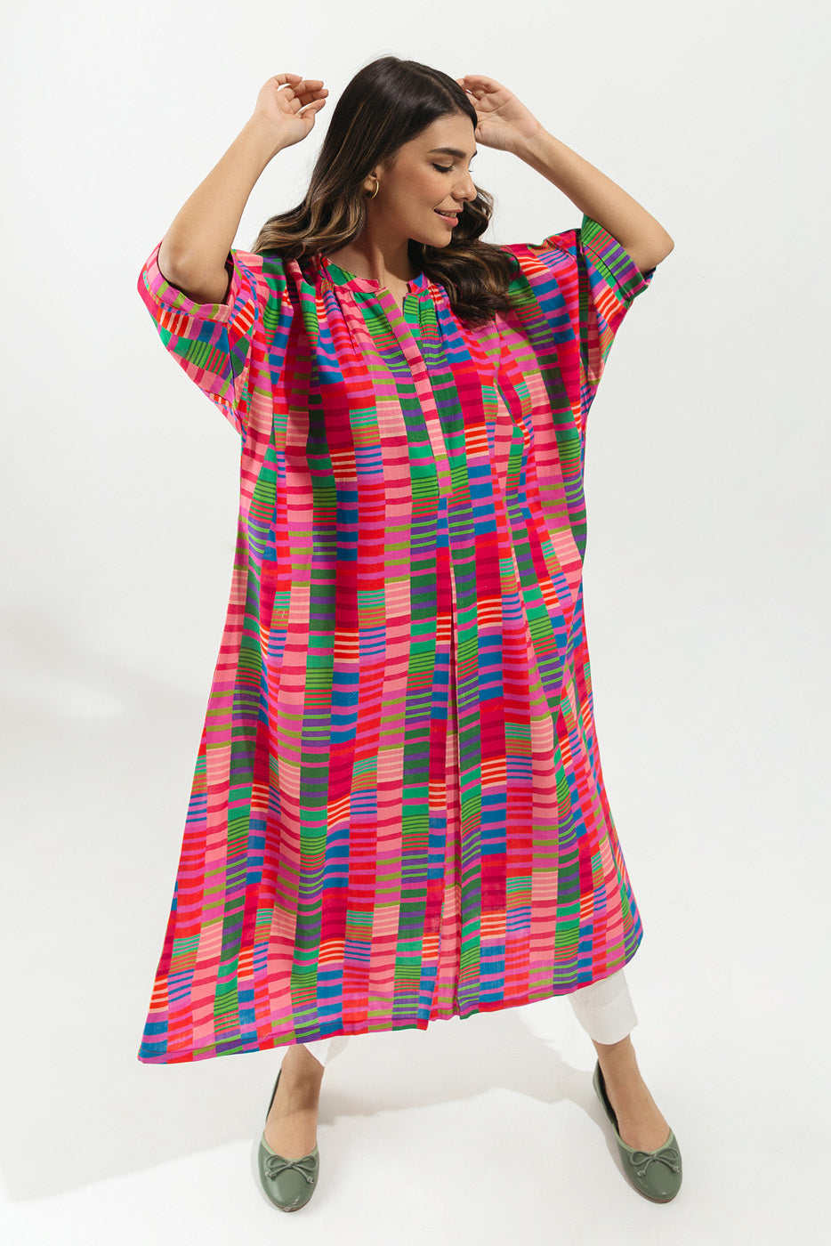 PRINTED JACQUARD SHIRT (PRET)