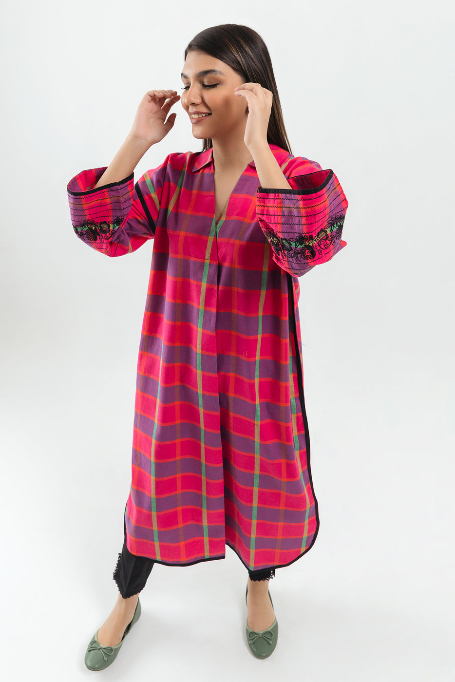 BASIC FLANNEL SHIRT (PRET)