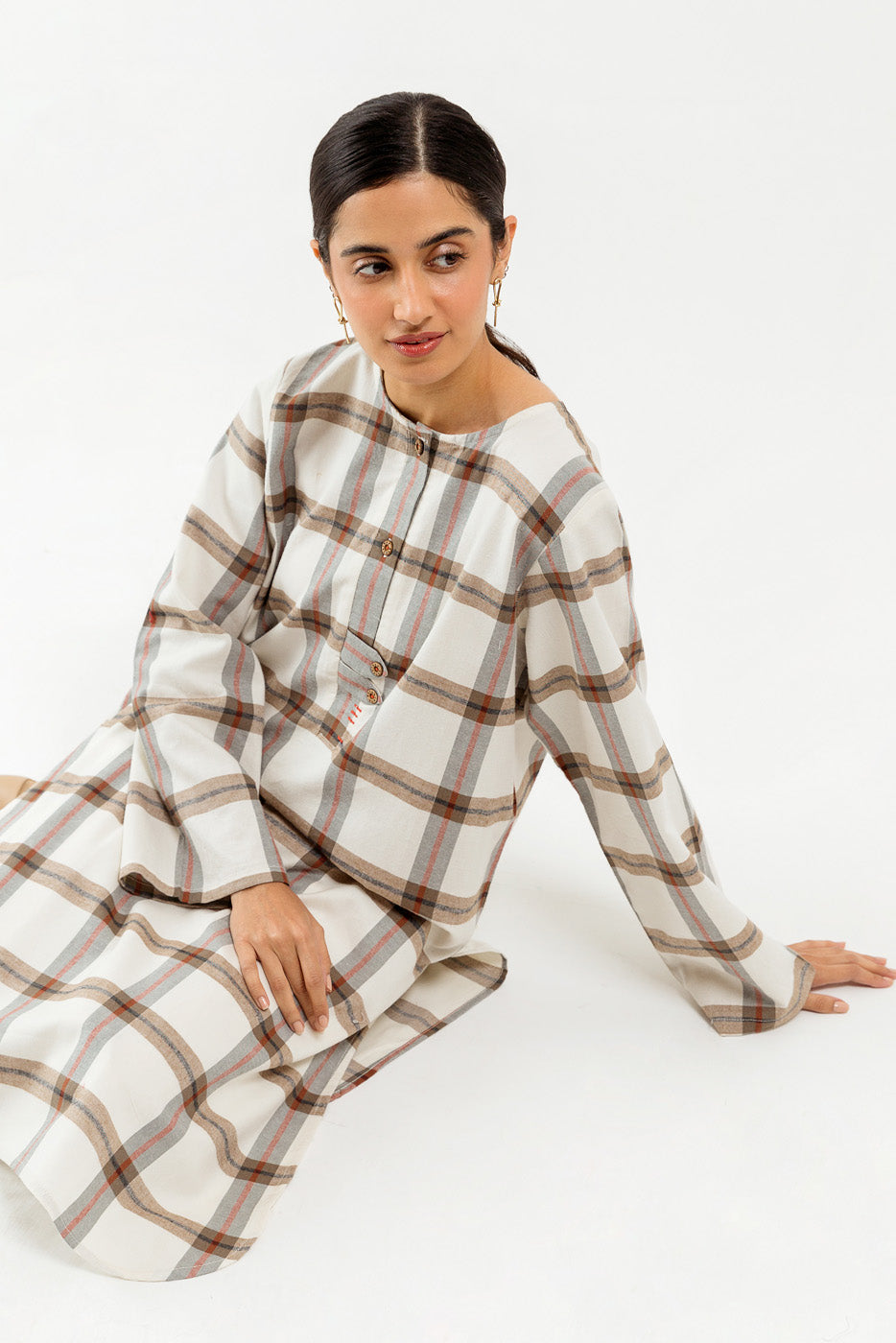 BASIC FLANNEL SHIRT (PRET)