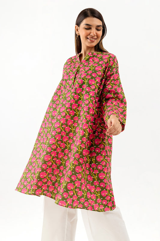 PRINTED KHADDAR SHIRT (PRET)