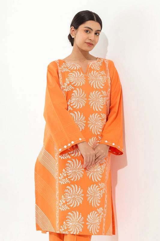 PRINTED KHADDAR SHIRT (PRET)