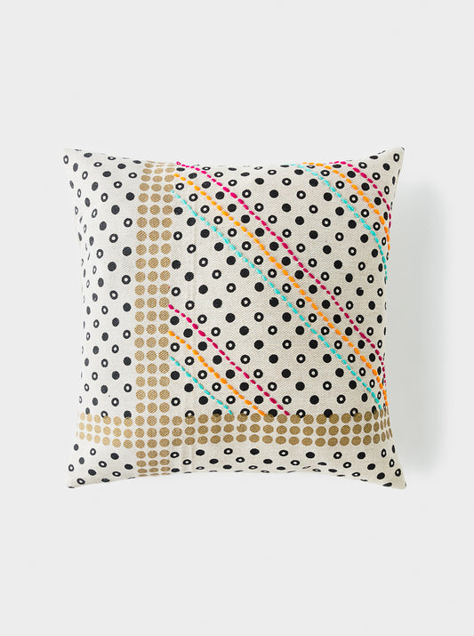 EMBROIDERED CUSHION COVER