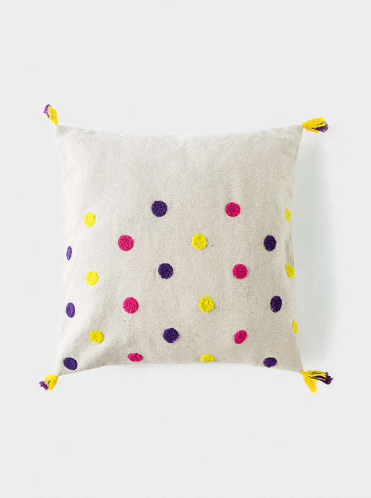 EMBROIDERED CUSHION COVER