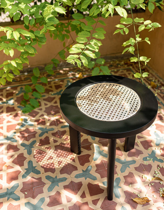 Amber- Rattan Table