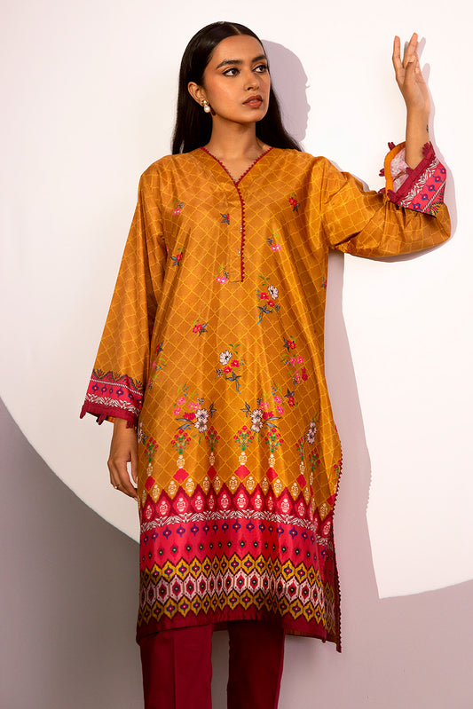 PRINTED CREPE SHIRT (LUXURY PRET)