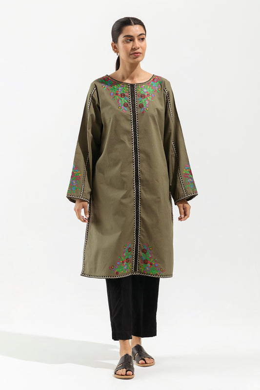 EMBROIDERED MULTI NEPS SHIRT (PRET)