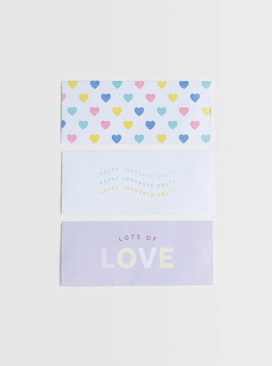 ENVELOPES - PACK OF 3