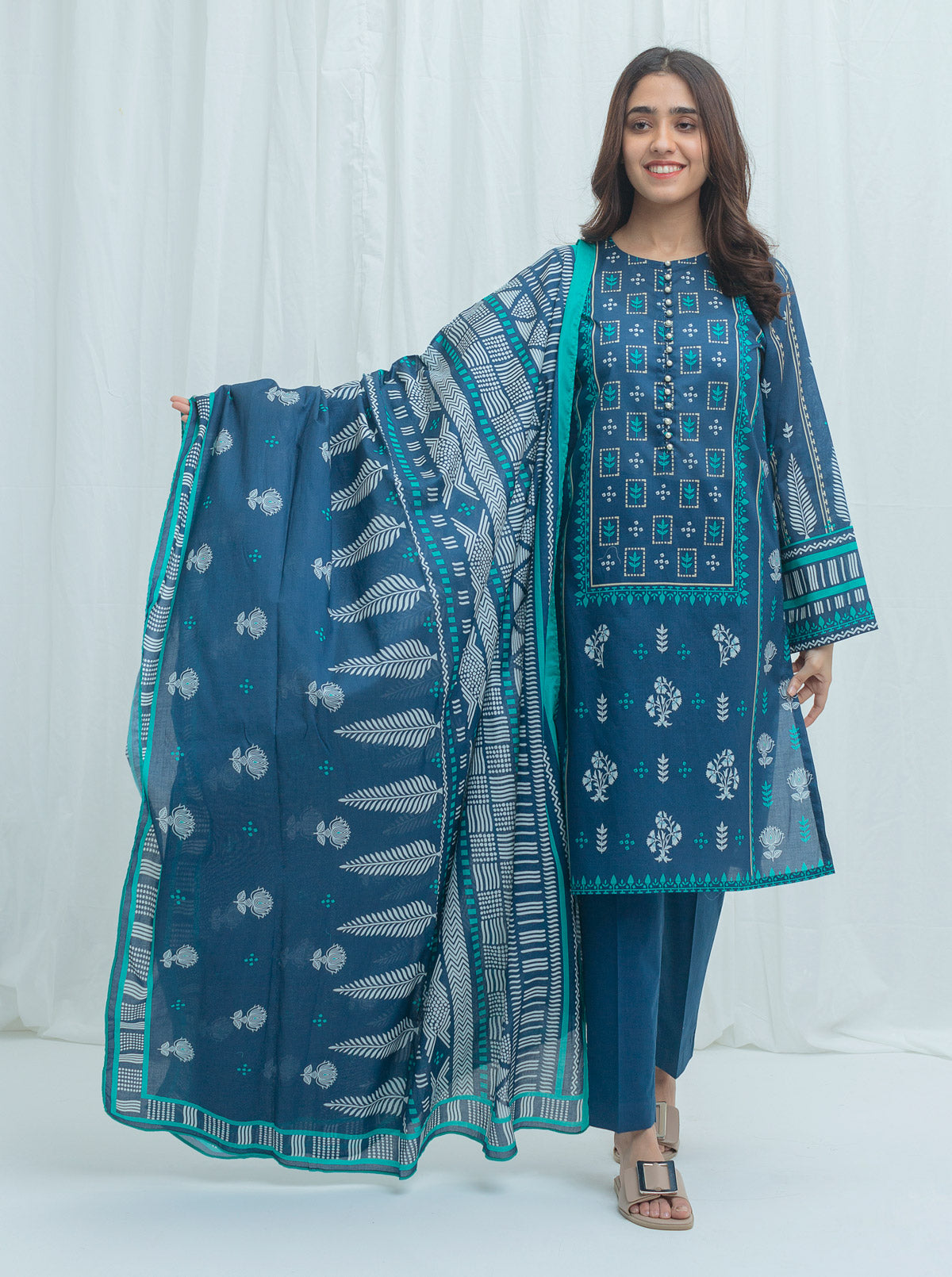 BOHO BLUE-PRINTED-2P