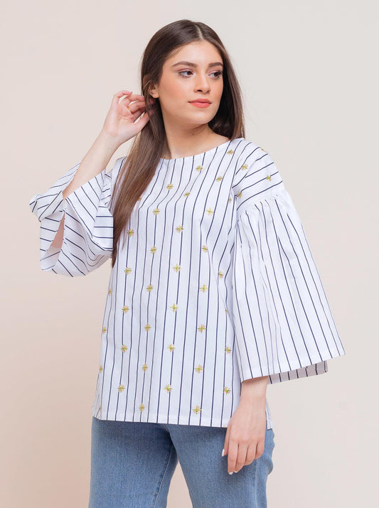 POPLIN TOP