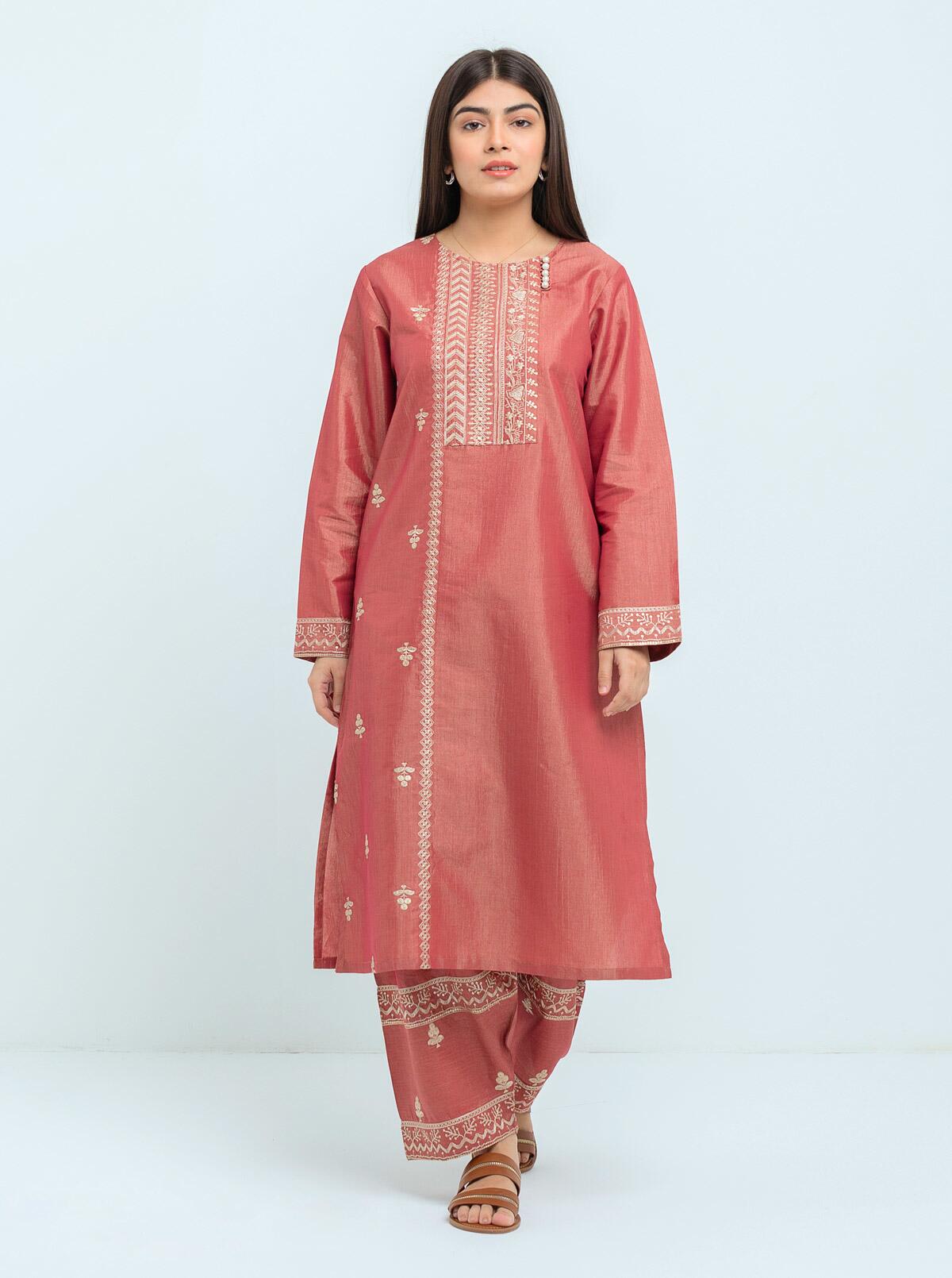 EMBROIDERED SHIRT WITH SHALWAR