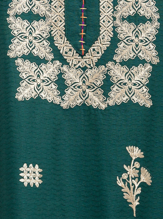 EMBROIDERED SHIRT WITH DUPATTA