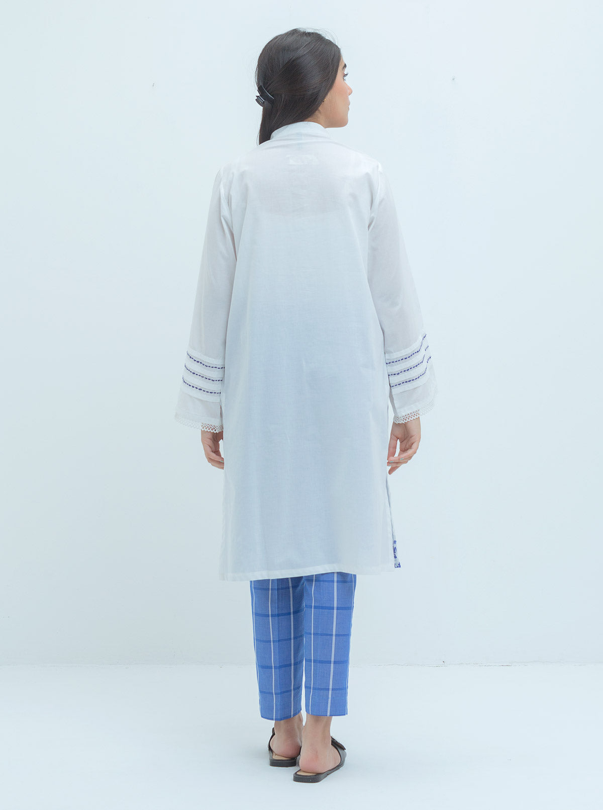 EMBROIDERED SHIRT WITH PANT