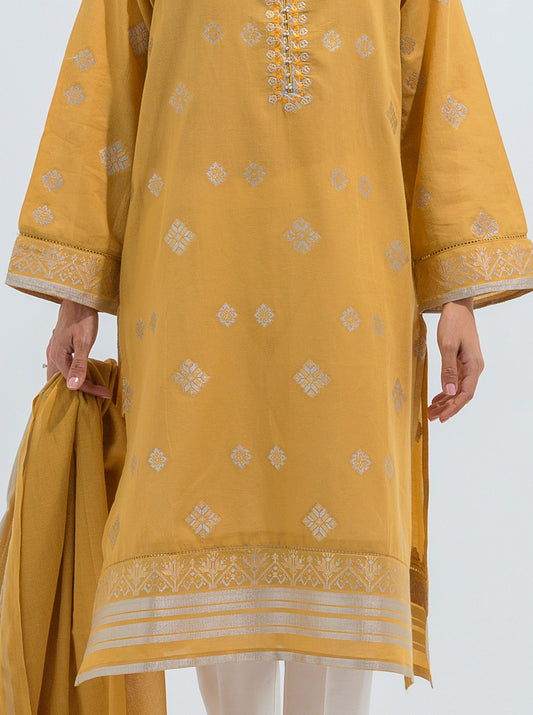 EMBROIDERED SHIRT WITH DUPATTA