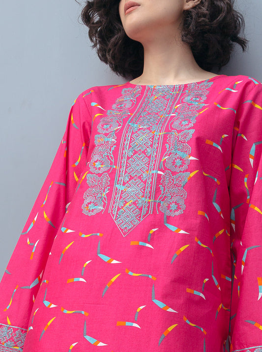 PRINTED LAWN SHIRT (PRET)