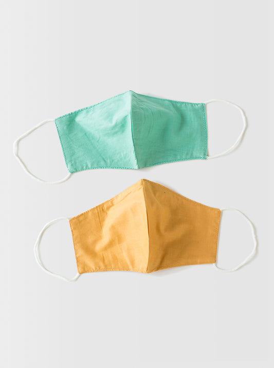 FABRIC FACE MASKS (PACK OF 2)