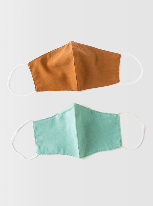 FABRIC FACE MASKS (PACK OF 2)