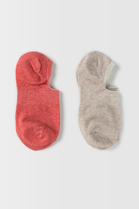 2-PACK NO-SHOW SOCKS