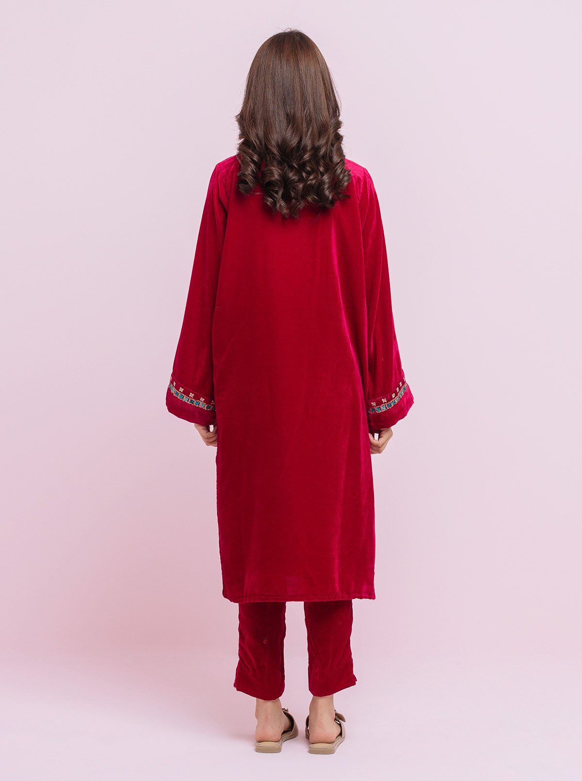 FHITWEAL BRAND reddish brown ヘンリー　カットソー FHITWEAL BRAND reddish brown ヘンリー カットソー