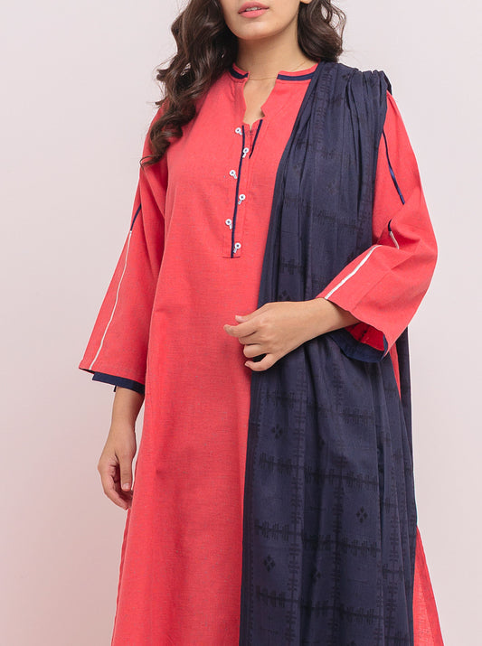 Basic Shirt With Dupatta