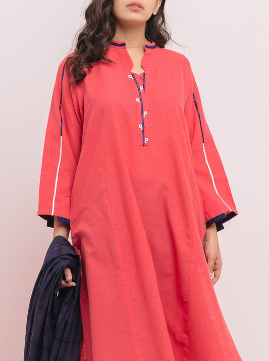 Basic Shirt With Dupatta