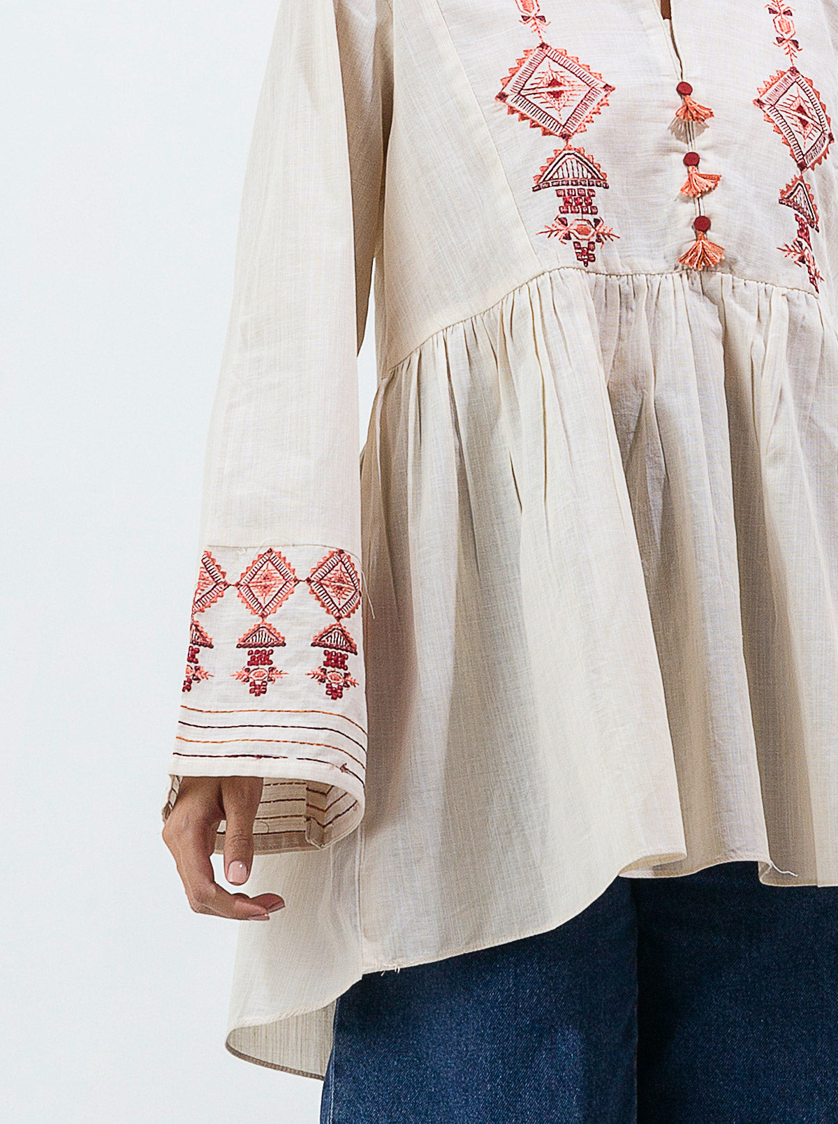 EMBROIDERED SHIRT