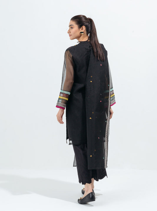 EMBROIDERED SHIRT WITH DUPATTA