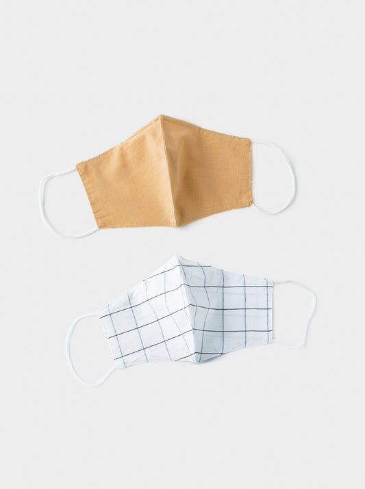 FABRIC FACE MASKS (PACK OF 2)