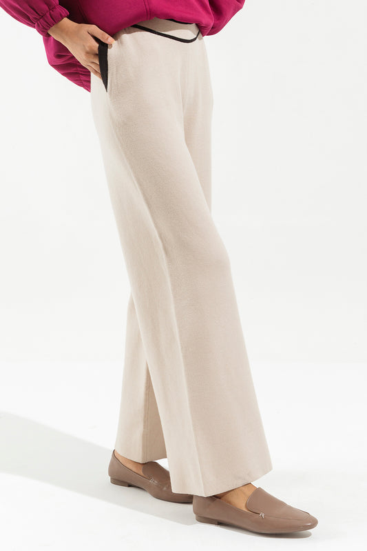 Light Beige Sweater Pants